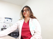 ALICEE16 DOCTOR FUCKS HER PUSSY UNDER TABLE IN CONSULT