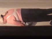 hotel room spy blonde mature